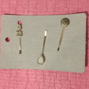 Anthropologie Libra hair pins